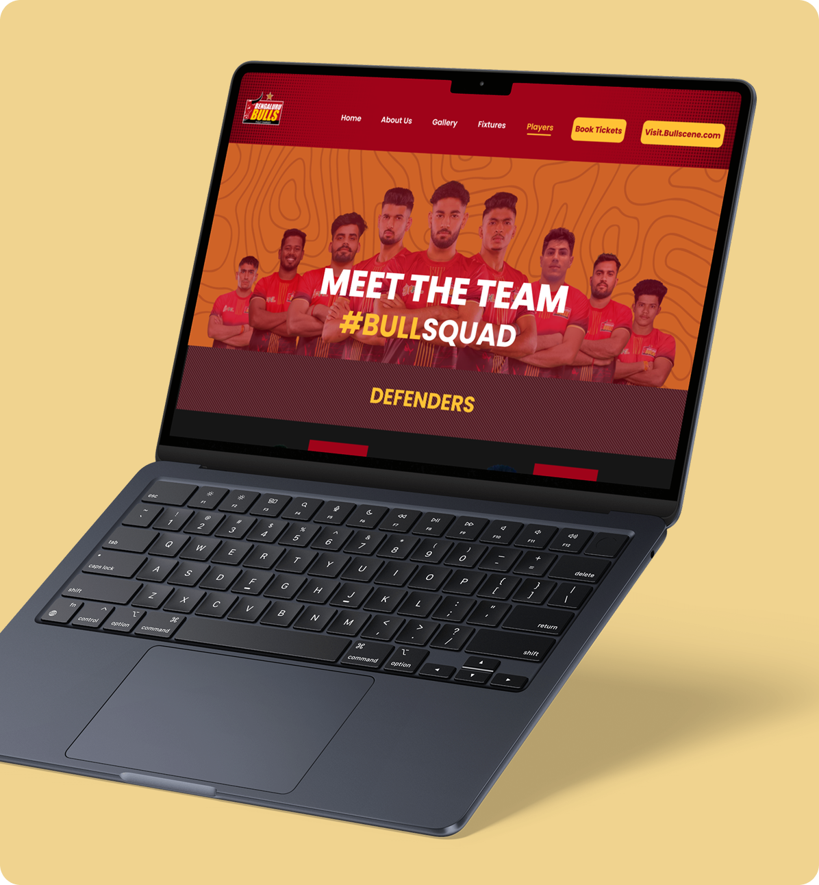 Bengaluru Bulls Web Redesign