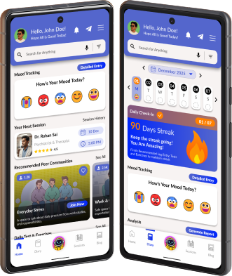 Apex Mind App mobile screens